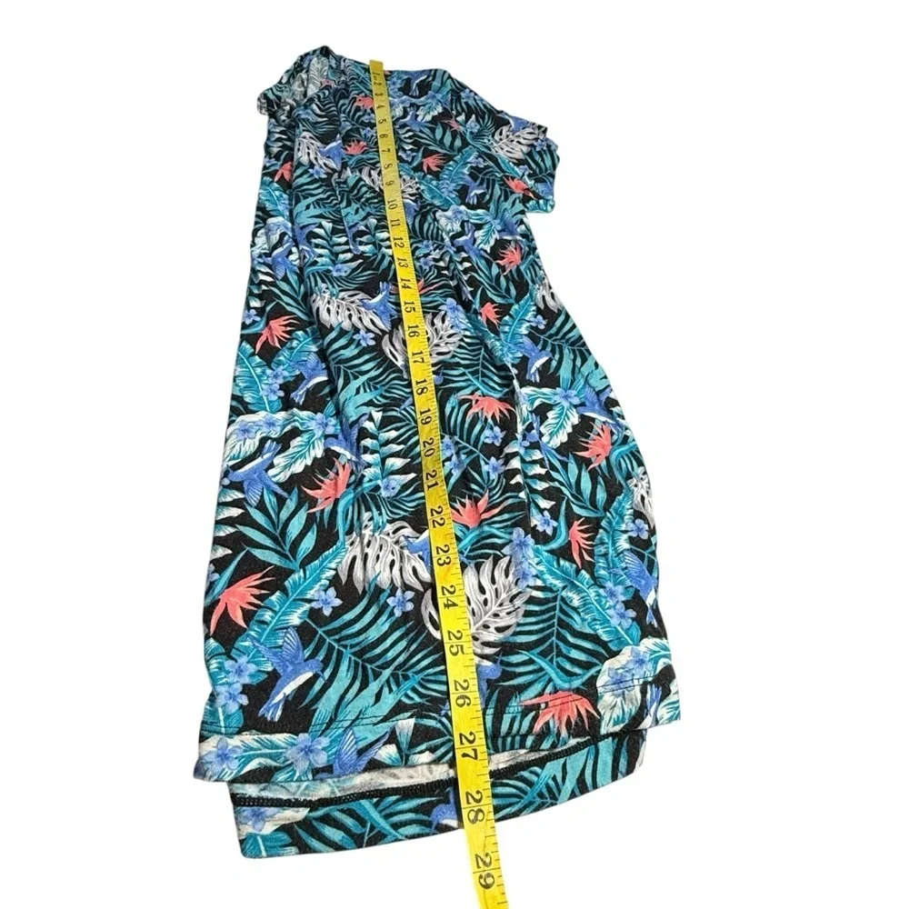Koolaburra by UGG Tropical Bird Pajamas Size L Soft Luxe Floral Stretch Comfy